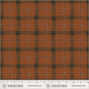 Proper Plaid Currant Cotton 43/44" Fabric Per Yard