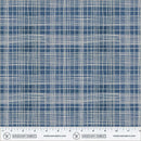 String Theory Plaid Clueprint Cotton 43/44" Fabric Per Yard