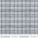 String Theory Plaid Nautical Cotton 43/44" Fabric Per Yard