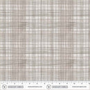 String Theory Plaid Seashell Cotton 43/44" Fabric Per Yard
