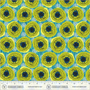 Winding Road Bouquet Grass Green Cotton 44"/45" Fabric Per Yard