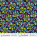 Winding Road Eucalyptus Teal Cotton 44"/45" Fabric Per Yard