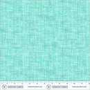Winding Road Map Turquoise Cotton 44"/45" Fabric Per Yard