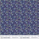 Navy Flowerbed Midnight Blooms Cotton 44"/45" Fabric Per Yard