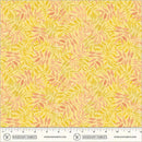 Aviva Foliage Sunshine Cotton 44"/45" Fabric Per Yard
