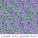 Violeta Climbing Vine Periwinkle 44"/45" Cotton Fabric Per Yard