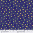 Violeta Petite Pickings Royal 44"/45" Cotton Fabric Per Yard