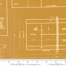 All Star Field Prep Gold 44"/45" Fabric Per Yard