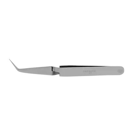 5" Opposable Curved Tweezers