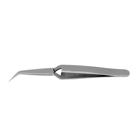 5" Opposable Curved Tweezers