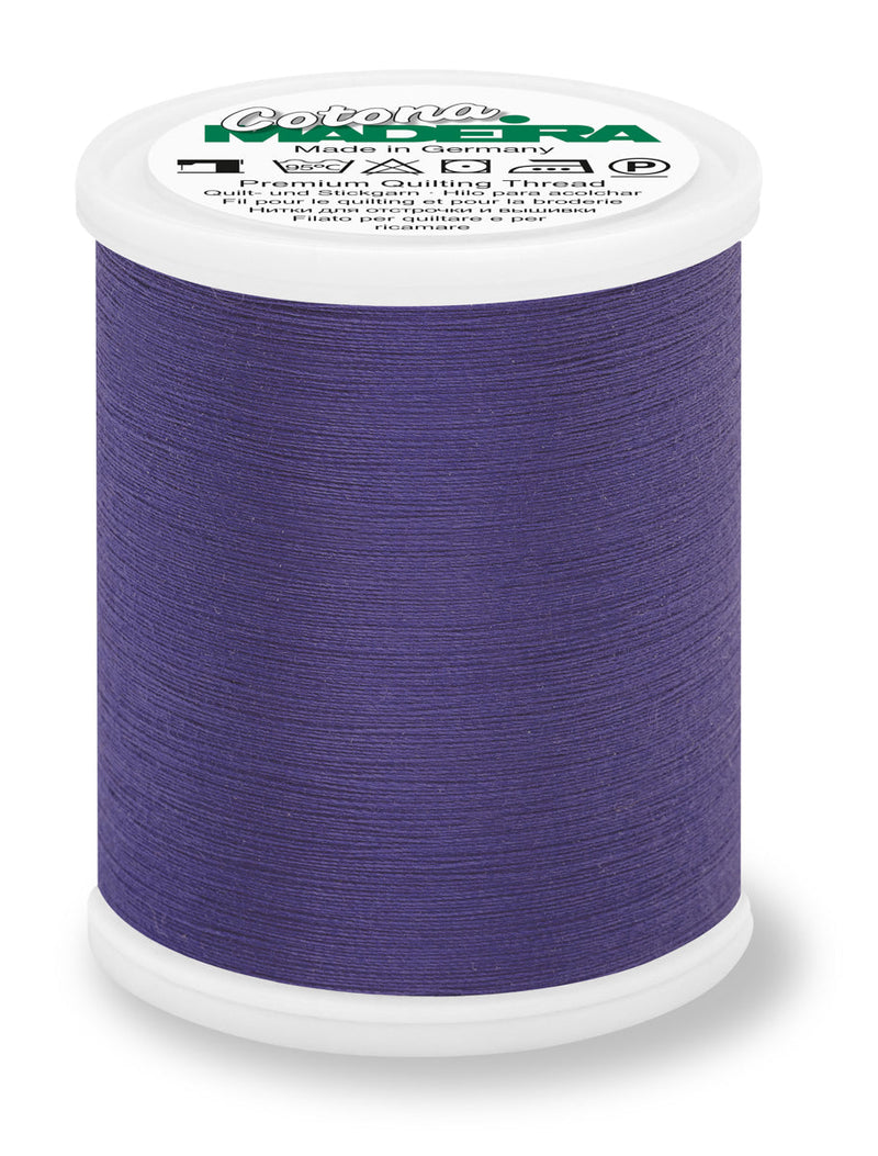 Cotona 50 - Premium Cotton Quilting & Sewing Thread, Dark Colors