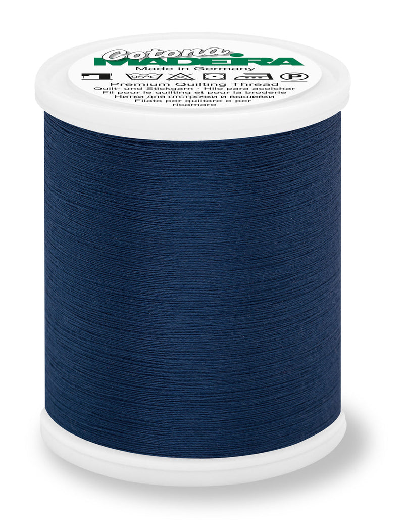 Cotona 50 - Premium Cotton Quilting & Sewing Thread, Dark Colors