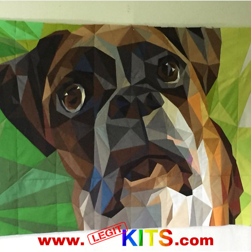 Margot the Boxer Quilt Kit