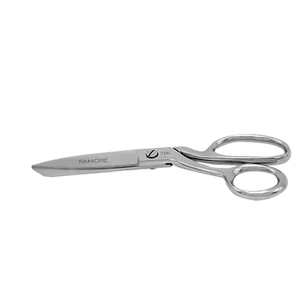 8" True Left-Hand Razor Edge Fabric Shear