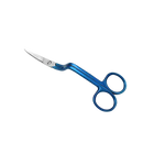 6" True Left Handed Double Curved Machine Embroidery Scissors