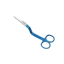 6" True Left Handed Double Curved Machine Embroidery Scissors