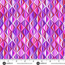 Perfect Day Prism Purple Cotton 44"/45" Fabric Per Yard
