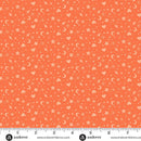 Perfect Day Charm Toss Orange Cotton 44"/45" Fabric Per Yard