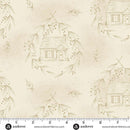Special Delivery Cozy Cottage Wheat 44"/45" Cotton Fabric Per Yard