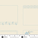 Special Delivery For You Parchment 44"/45" Cotton Fabric Per Yard