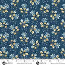 Special Delivery Apple Blossoms Night 44"/45" Cotton Fabric Per Yard