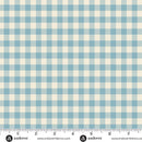 Special Delivery Gingham Chambray 44"/45" Cotton Fabric Per Yard