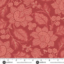 Raspberry Jacobean Forest Glen 108" Cotton Wideback Fabric per yard