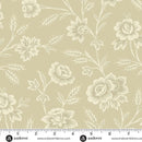 Autumn Bouquet Cream 108" Cotton Wideback Fabric per yard