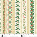Adorn Garland Stripe Cream 44"/45" Cotton Fabric Per Yard