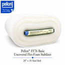 Pellon® FF76 Basic Uncovered Flex-Foam Stabilizer – 20" x 10 Yard Bolt – Natural