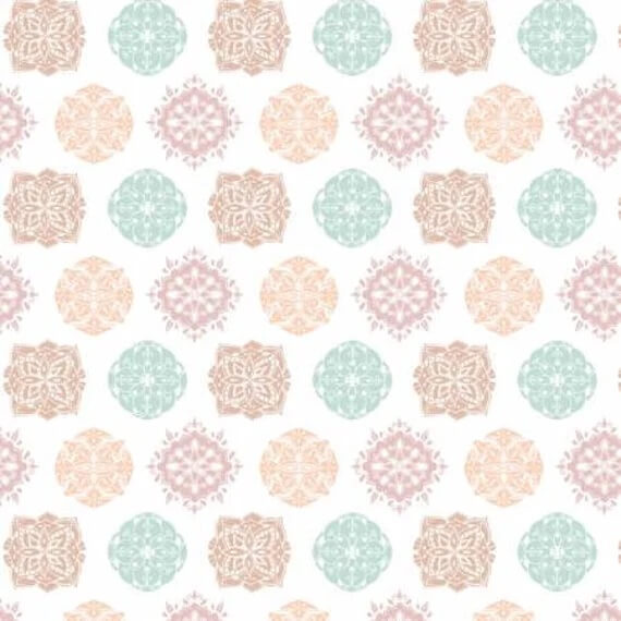 Omstoppable - Mandalas - White