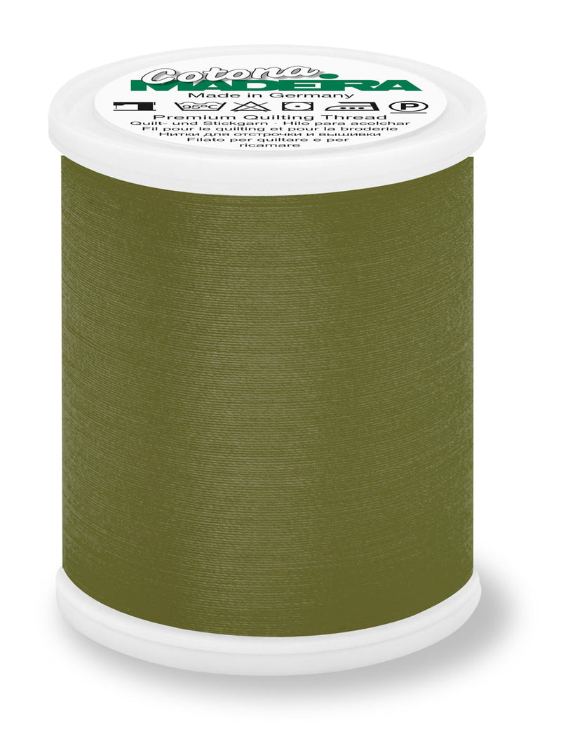 Cotona 50 - Premium Cotton Quilting & Sewing Thread, Dark Colors