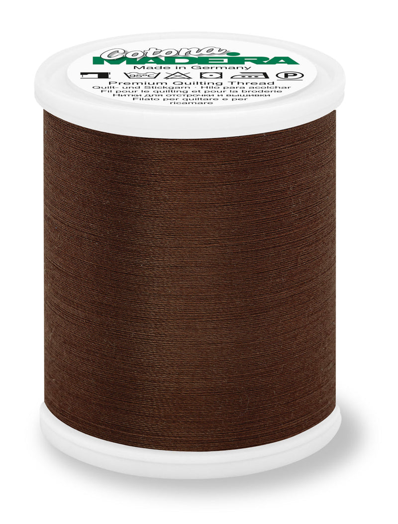Cotona 50 - Premium Cotton Quilting & Sewing Thread, Dark Colors