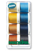 Aerofil 35 Extra Strong - Assortment Box, 110-yard (100m) spools, 8 Jean Colors