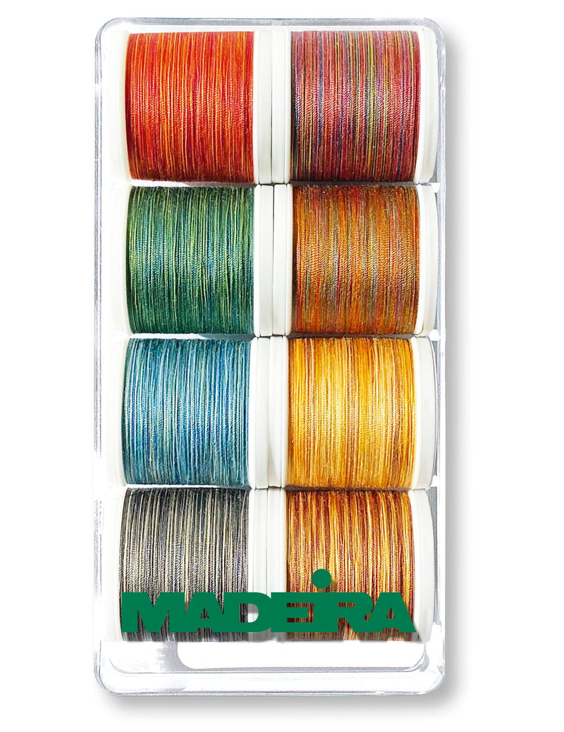Aerofil 120 - Assortment Box, 440-yard (400m) spools, 8 Variegated Colors