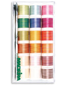 Cotona 50 - Assortment Box, 220-yard (200m) spools, 18 Variegated Colors