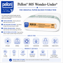 Pellon® 805 Wonder-Under® Fusible Web – 17" x 10 Yard Bolt – White