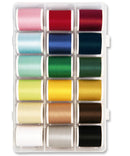 Aerofil 120 – Smart Box, 1100-yard (1000m) Spools, 18 Colors