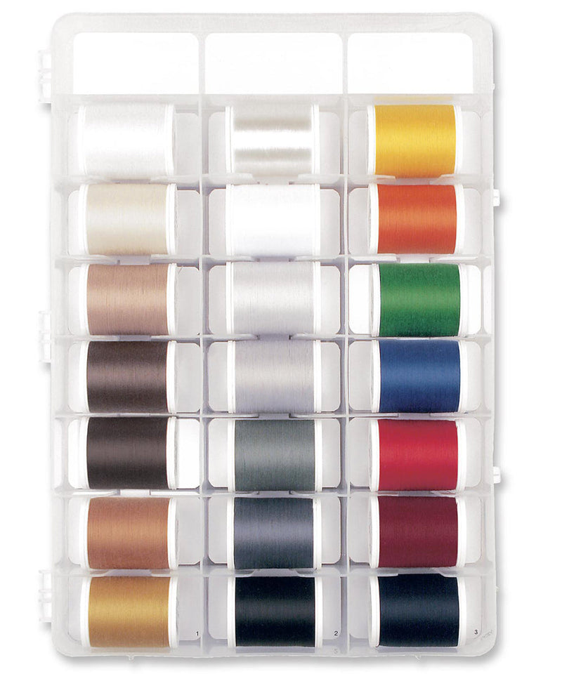 Aerofil 120 – Quilt Box, 40 440-yard (400m) and 22 1100-yard (1000m) Spools