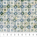 Pearls Ivory Daisy Tile