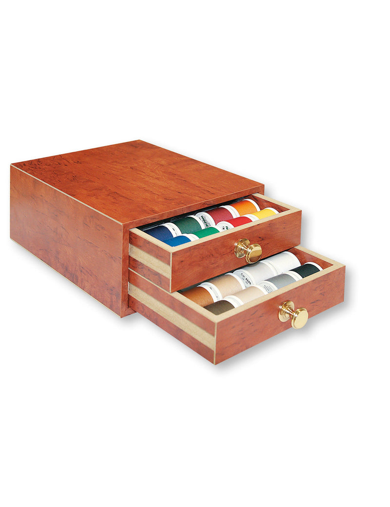 Aerofil 120 - Mini 2 Drawer Treasure Chest, 440-yard (400m) spools, 48 Colors