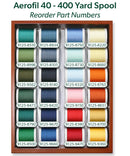 Aerofil 120 - Mini 2 Drawer Treasure Chest, 440-yard (400m) spools, 48 Colors