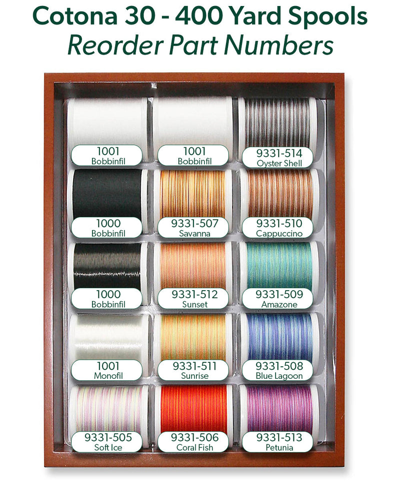 Cotona 30 - Mini 2 Drawer Treasure Chest, Variety Pack