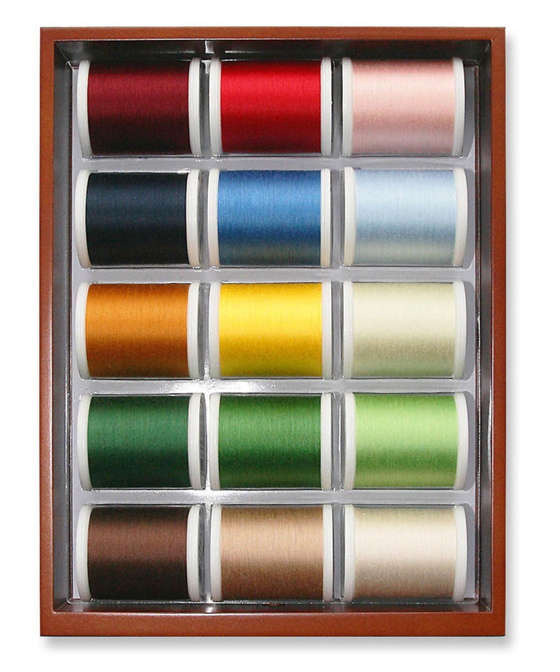 Cotona 50 - Mini 2 Drawer Treasure Chest, 30 1100-yard (1000m) Spools