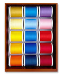 Sensa Green 40 - Mini 2-Drawer Treasure Chest, 1100-yard (1000m) spools, 30 Colors