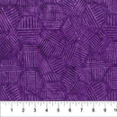 Batiks Hexies Hickory Plum 81700-88