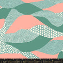 Reimagined Landscapes Water Waves RS6053 14 Ruby Star
