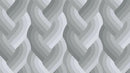 Echo Braid Grey Cotton 44" / 45" Fabric per yard