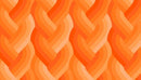 Echo Braid Orange Cotton 44" / 45" Fabric per yard