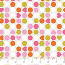 Bits And Bobs Buttons Cream 44"/45" Cotton Fabric Per Yard